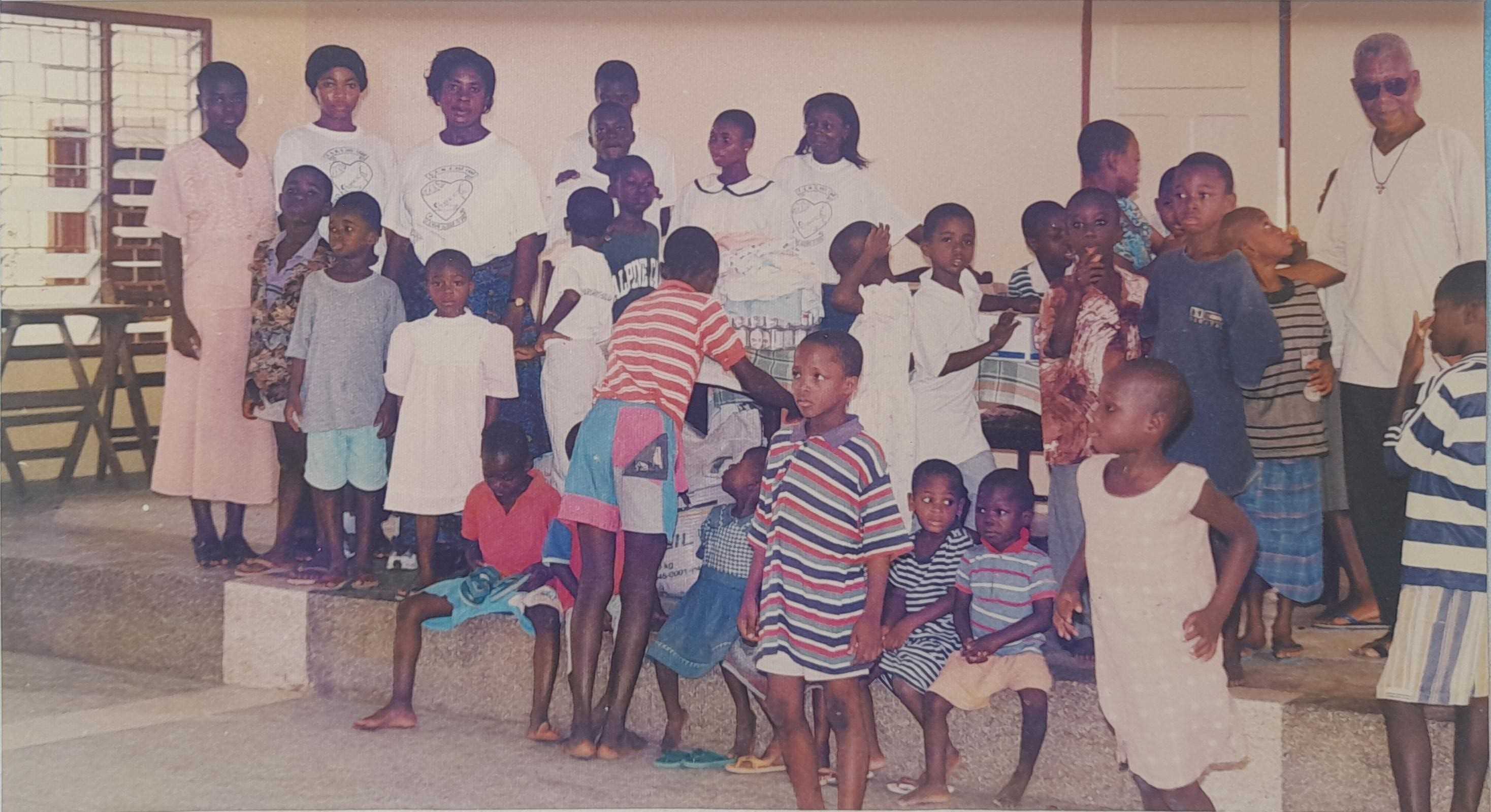 SAMS visit to Osu Childrens Home