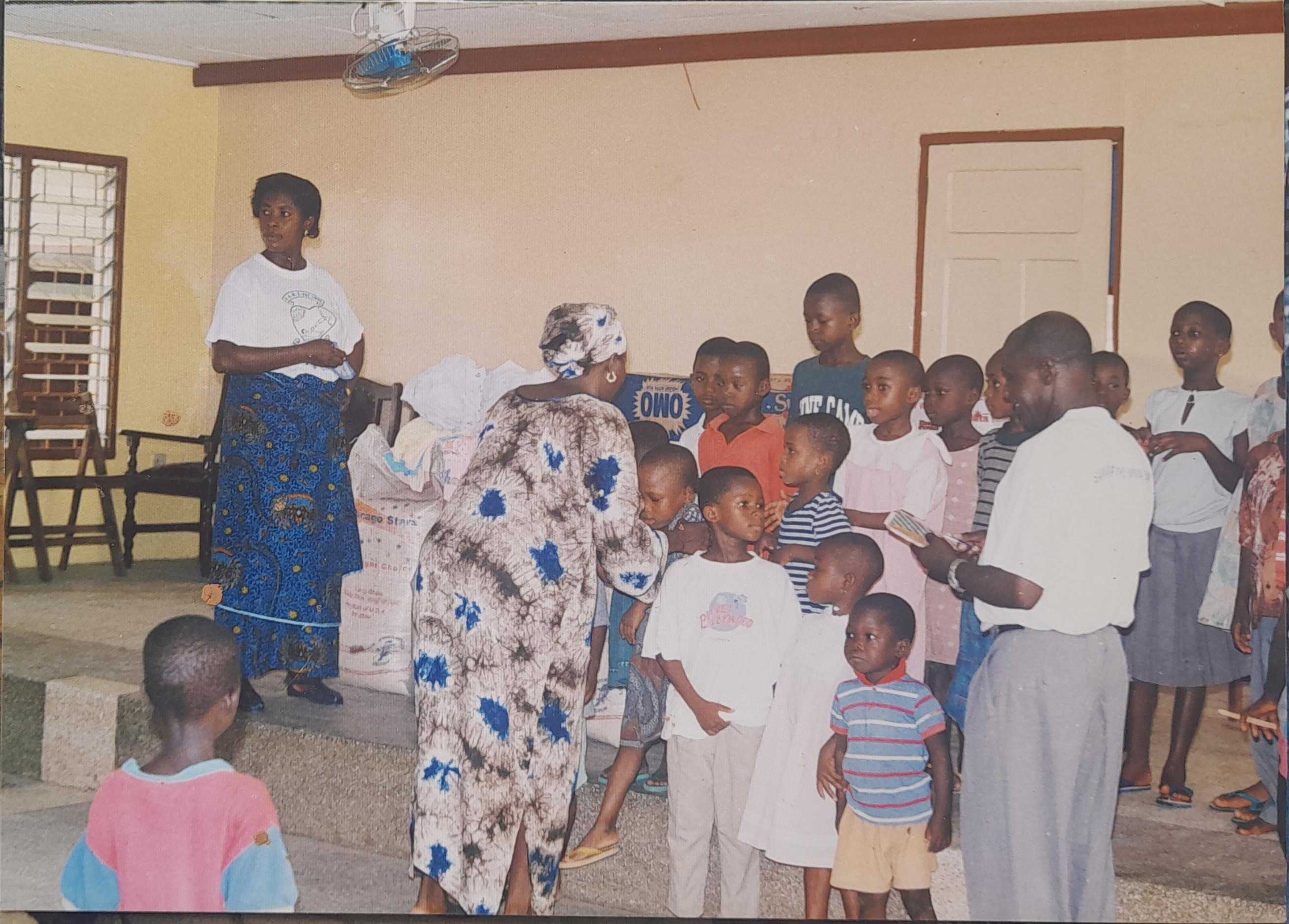 SAMS second visit to Osu Childrens Home