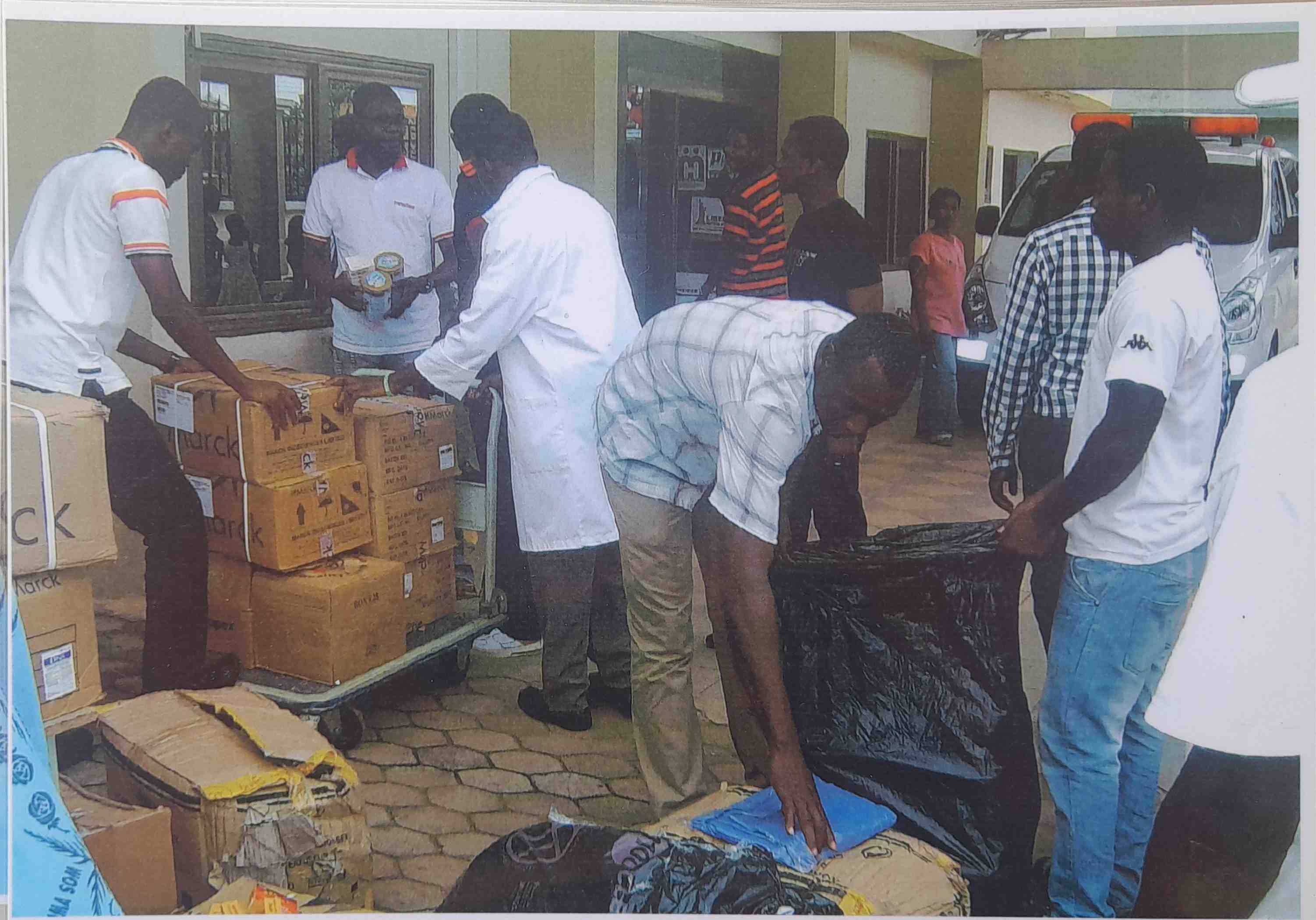 SAMS second visit to Nkwaie-Toase Hospital